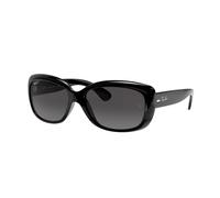 Ray - Ban RB4101 JACKIE OHH 601/T3 Woman Sunglasses Injected Black Grey Butterfly Polarized