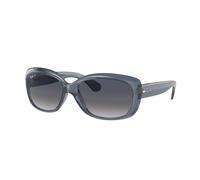 Ray - Ban RB4101 JACKIE OHH 659278 Woman Sunglasses Nylon Blue Blue Butterfly Polarized Shaded