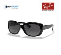Ray-Ban Sunglasses Jackie Ohh 4101 601/T3 Shiny Black Grey Gradient Polarized