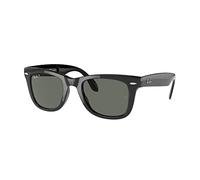 Ray-Ban RB4105 601/58 Gloss Black Folding Wayfarer Sunglasses Polarised Lens Category 3 Size 54mm