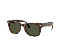 Ray - Ban RB4105 FOLDING WAYFARER 710/31 Man Sunglasses Nylon Turtle Green Squared Normal