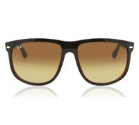 Ray-Ban Sunglasses 4147 609585 Top Black on Brown Brown Gradient Large 60mm