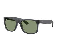 Ray Ban - RB4165 Justin Classic Mat Grey Opaline Green - 54 - Sunglasses
