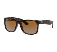 Ray-Ban Sunglasses Justin 4165 865/T5 Matt Havana Brown Gradient Polarized 55mm