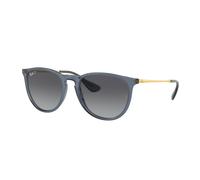 Ray - Ban Woman RB4171 ERIKA 6592T3 Sunglasses Nylon Blue Grey Pantos Polarized Shaded