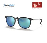 Ray-Ban Sunglasses Erika 4171 601/55 Black & Gunmetal Blue Mirror