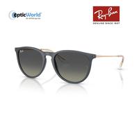 Ray - Ban Woman RB4171 ERIKA 681311 Sunglasses Nylon Blue Grey Pantos Normal Shaded
