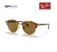 Ray-Ban RB4246 CLUBROUND - Designer Sunglasses with Case (All Colours)