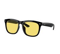 Ray - Ban RB4260D 601/85 Unisex Sunglasses Injected Black Yellow Squared Normal