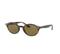 Ray - Ban RB4315 710/73 Unisex Sunglasses Injected Turtle Brown Round Normal