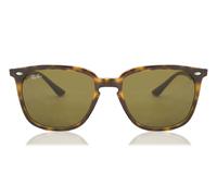 Ray - Ban RB4362 710/73 Unisex Sunglasses Acetate Turtle Brown Squared Normal