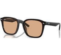 Ray - Ban Unisex RB4392D 601/93 Sunglasses Injected Black Brown Squared Normal