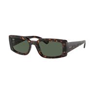 Ray - Ban Unisex RB4395 KILIANE 135971 Sunglasses Acetate Turtle Green Pillow Normal