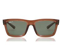 Ray-Ban RB4396 Warren Polarized 66789A Men's Sunglasses Brown Size 54