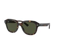 Ray - Ban RB4398 ERIK 902/31 Unisex Sunglasses Acetate Turtle Green Squared Normal