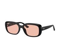 Ray - Ban RB4421D 667784 Unisex Sunglasses Acetate Black Pink Pillow Normal