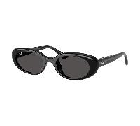 Ray - Ban RB4441D 667787 Unisex Sunglasses Injected Black Grey Pillow Normal