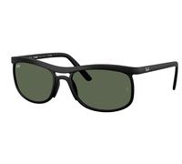 Ray - Ban RB4452 601S71 Unisex Sunglasses Peek Black Green Squared Normal