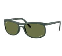 Ray-Ban RB4452Ch Polarized 6016/2 Men's Sunglasses Green Size 56