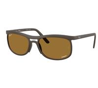 Ray-Ban RB4452Ch Polarized 612473 Men's Sunglasses Brown Size 56
