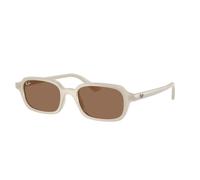 Ray - Ban RB4455 ZURI 680873 Unisex Sunglasses Injected White Brown Pillow Normal