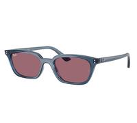 Ray-Ban RB4456F Zaya Asian Fit 68121A Men's Sunglasses Blue Size 52