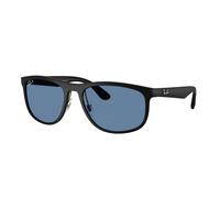 Ray-Ban Sunglasses Unisex Rb4468 Polarized Ultra Lenses - Sand Black Frame Blue Lenses Polarized 59-18