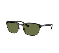 Ray-Ban Sunglasses Unisex Rb4469 Polarized Ultra Lenses - Sand Black Frame Green Lenses Polarized 59-18