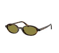 Ray - Ban RB4472 1359/2 Unisex Sunglasses Injected Turtle Green Round Normal