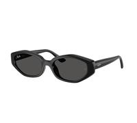 Ray - Ban RB4473D 667787 Unisex Sunglasses Injected Black Grey Geometric Normal