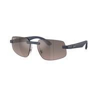 Ray - Ban RB4475CH 63315J Unisex Sunglasses Peek Blue Geometric Polarized