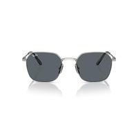Ray-Ban Rb8094 Jim Titanium Square Sunglasses, silver / blue, 53 mm