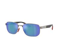 Ray - Ban RB8329M F0014L Unisex Sunglasses Metal Grey Grey Geometric Polarized