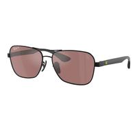 Ray-Ban RB8336M Polarized F117H2 Men's Sunglasses Black Size 58