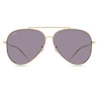 Ray-Ban RBR0101S Aviator Reverse 001/1A Men's Sunglasses Gold Size 59
