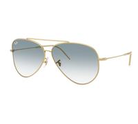 Ray-Ban RBR0101S Aviator Reverse 001/79 Men's Sunglasses Gold Size 59