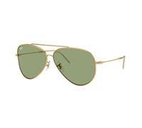 Ray - Ban RBR0101S AVIATOR REVERSE 001/82 Unisex Sunglasses Metal Gold Green Pilot Normal