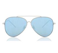 Ray-Ban RBR0101S Aviator Reverse 003/GA Men's Sunglasses Silver Size 62