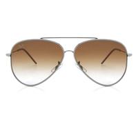 Ray-Ban RBR0101S Aviator Reverse 004/CB Men's Sunglasses Gunmetal Size 59