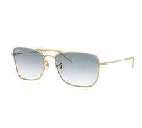 Ray-Ban RBR0102S Caravan Reverse 001/79 Men's Sunglasses Gold Size 58