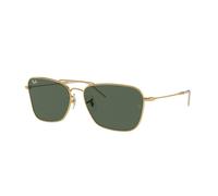 Ray - Ban RBR0102S CARAVAN REVERSE 001/VR Unisex Sunglasses Metal Gold G15 Squared Normal