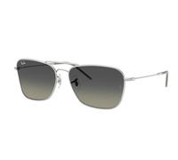 Ray-Ban RBR0102S Caravan Reverse 003/11 Men's Sunglasses Silver Size 58