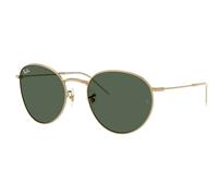 Ray-Ban RBR0103S Round Reverse 001/VR Men's Sunglasses Gold Size 53
