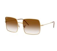 Ray-Ban RBR0104S Square Reverse 001/CB Womenâs Sunglasses Gold Size 54