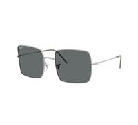 Ray-Ban Sunglasses Woman Square 1971 Reverse - Silver Frame Grey Lenses Polarized 56-19
