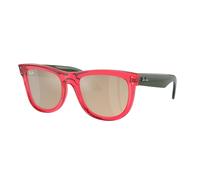 Ray-Ban RBR0502S Wayfarer Reverse 67132O Men's Sunglasses Red Size 50