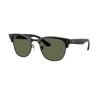Ray - Ban RBR0504S CLUBMASTER REVERSE 67839A Unisex Sunglasses Acetate Black Green Squared Polarized