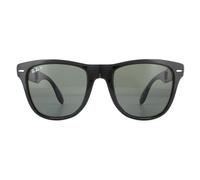 Ray-Ban Sunglasses Folding Wayfarer 4105 Black Green Polarized 601/58 54mm