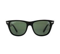 Ray-Ban Sunglasses Wayfarer 2140 901/58 Black Green G-15 Polarized Large 54mm