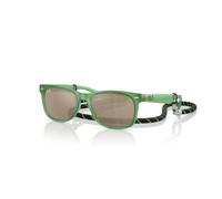 Ray-Ban Unisex Sunglass New Wayfarer Kids - Frame color: Opal Green, Lens color: Dark Gold